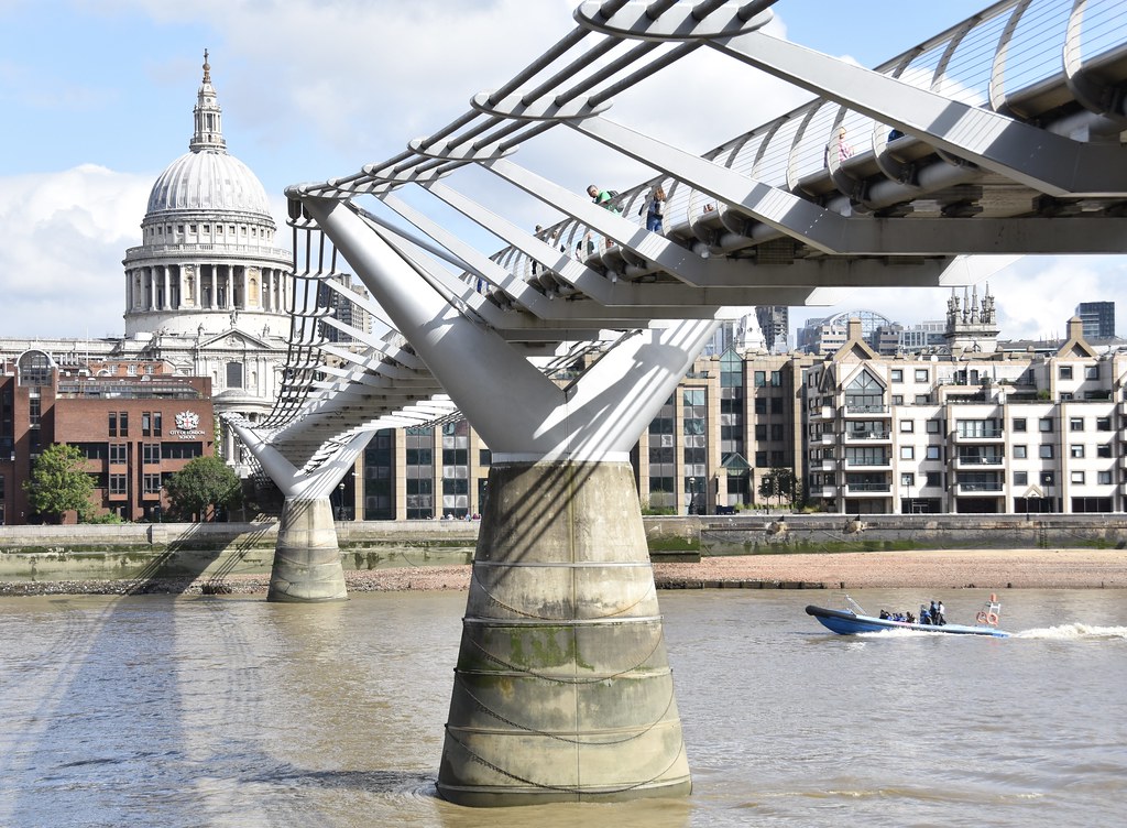 london’s millennium bridge